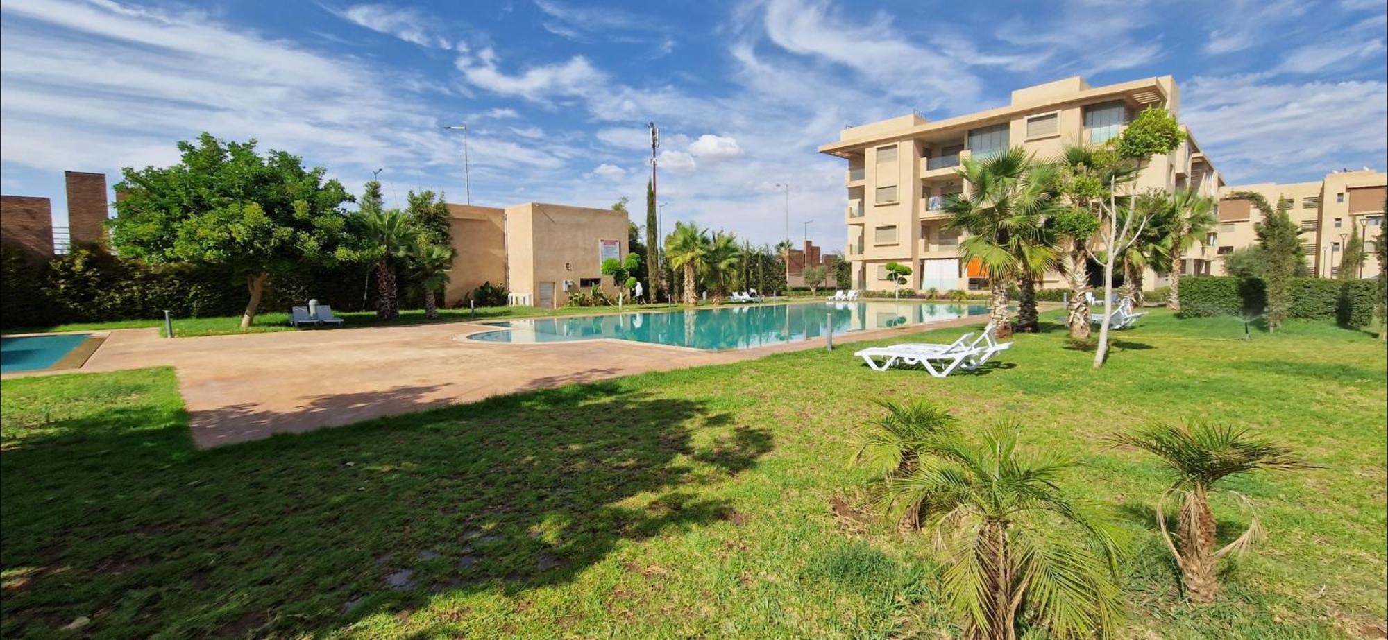 Cosy Appart Avec 2 Piscines, 2 Ch, 2 Sdb Marrakech マラケシュ エクステリア 写真